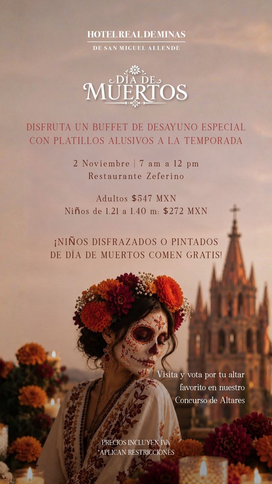 Día de Muertos Breakfast Buffet