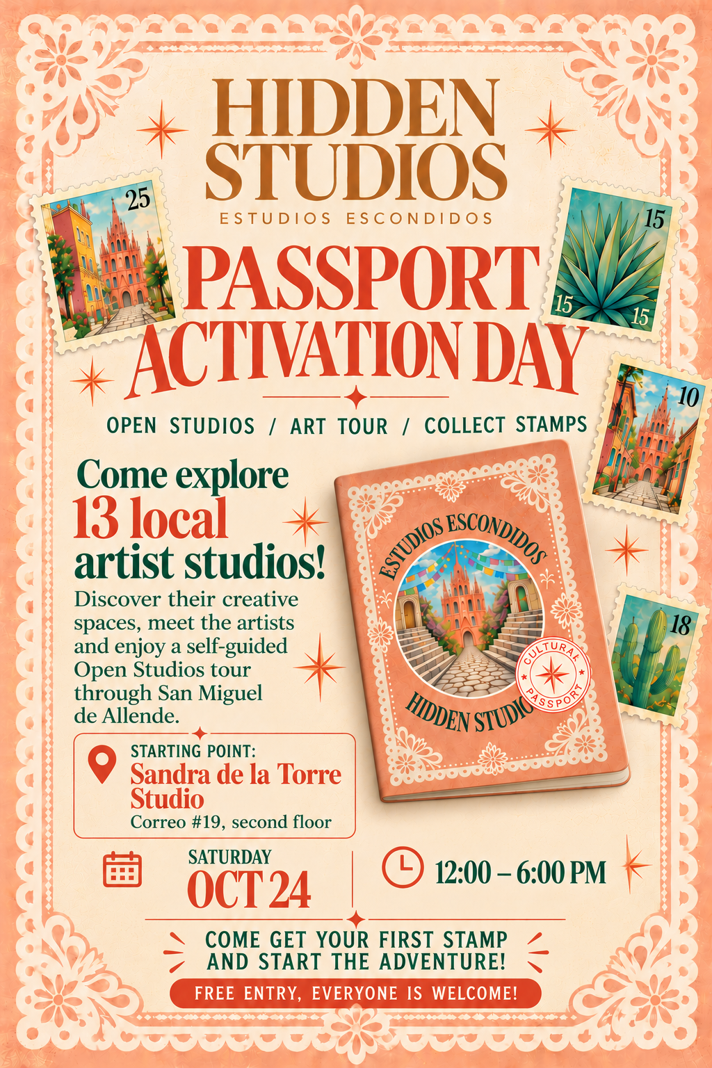 Hidden Studios Passport Activation Day