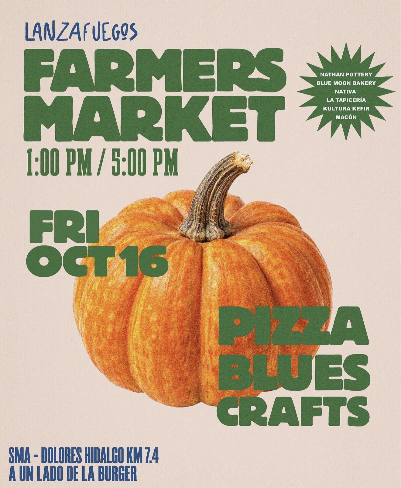 LANZAFUEGOS FARMERS MARKET