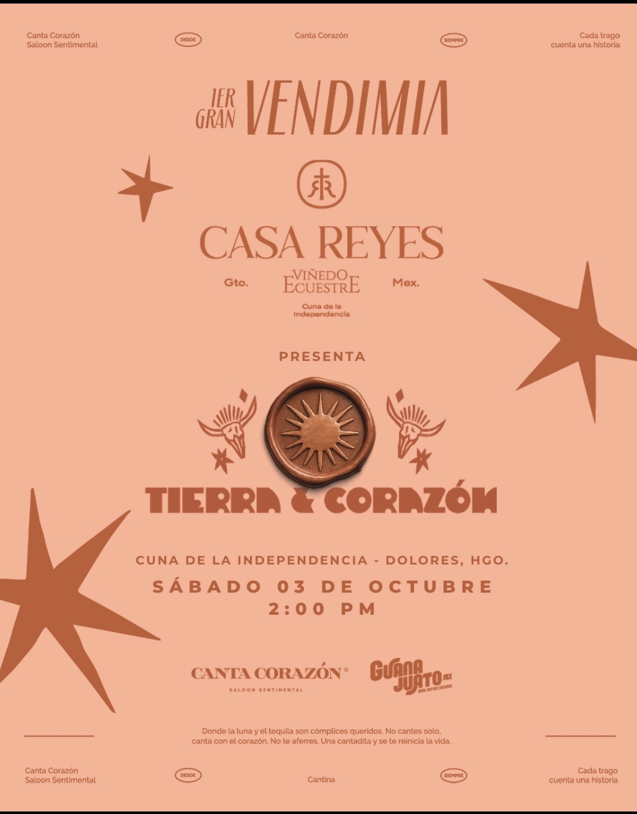 1er Gran Vendimia Tierra & Corazón