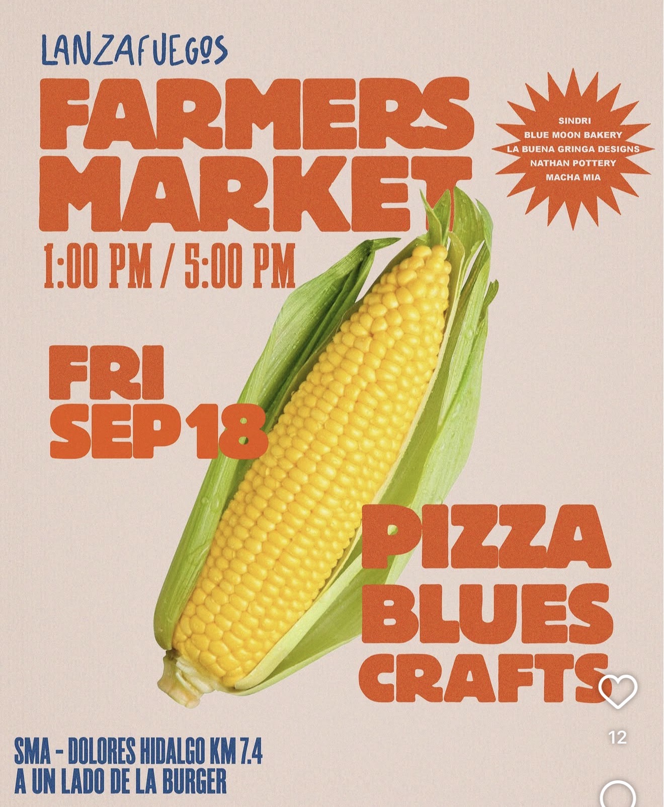 Lanzafuegos Farmers Market
